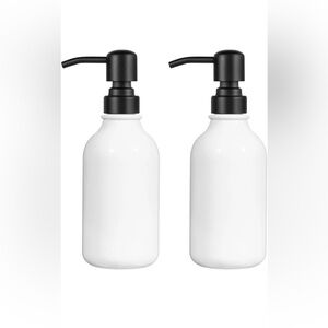 2 Set Foaming Hand Soap Dispenser Bathroom, Stainless Steel Foam Dispenser